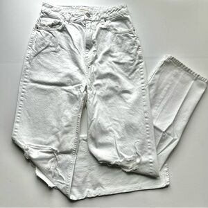 🍒Women’s PacSun 90s Boyfriend White Jeans. Size: 28